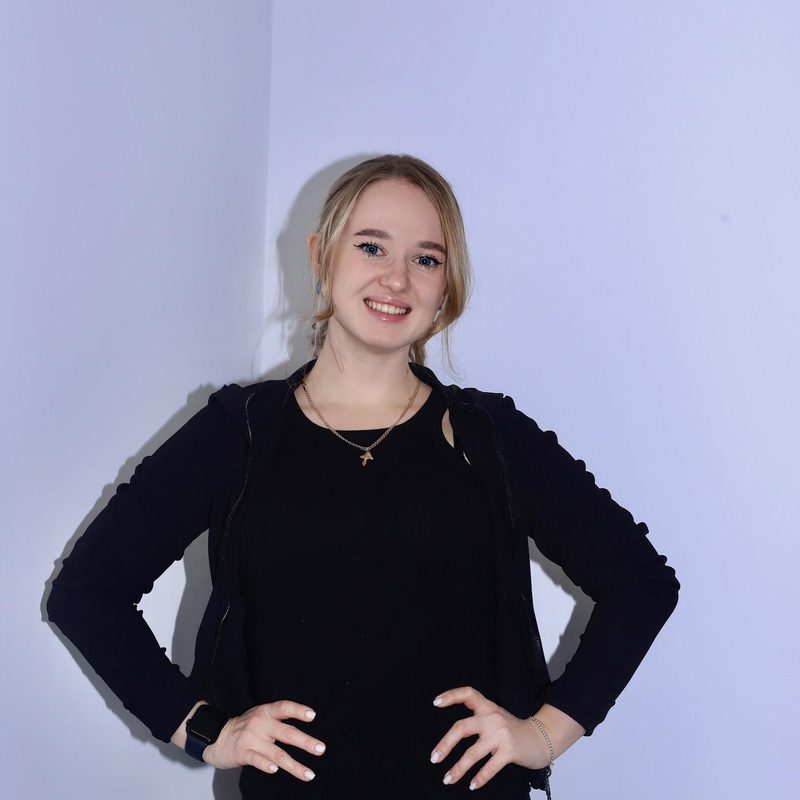 Hanna Fomichova, modern dance coach at Gold Sport Life